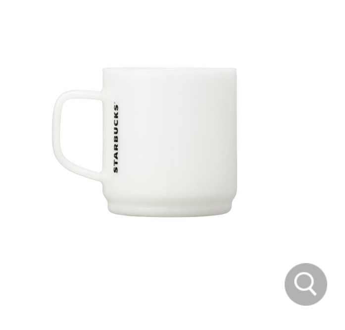 Starbucks Korea 2024 Autumn BookClub Milk Glass 355ml