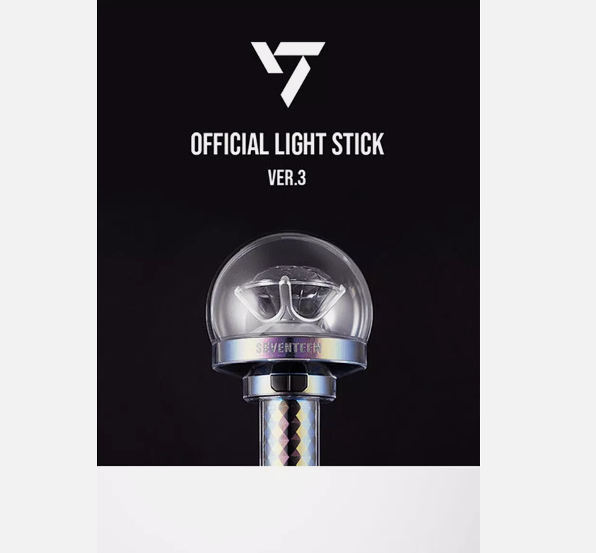 SEVENTEEN OFFICIAL LIGHT STICK VER.3 FANLIGHT MD GOODS New 100% Authentic