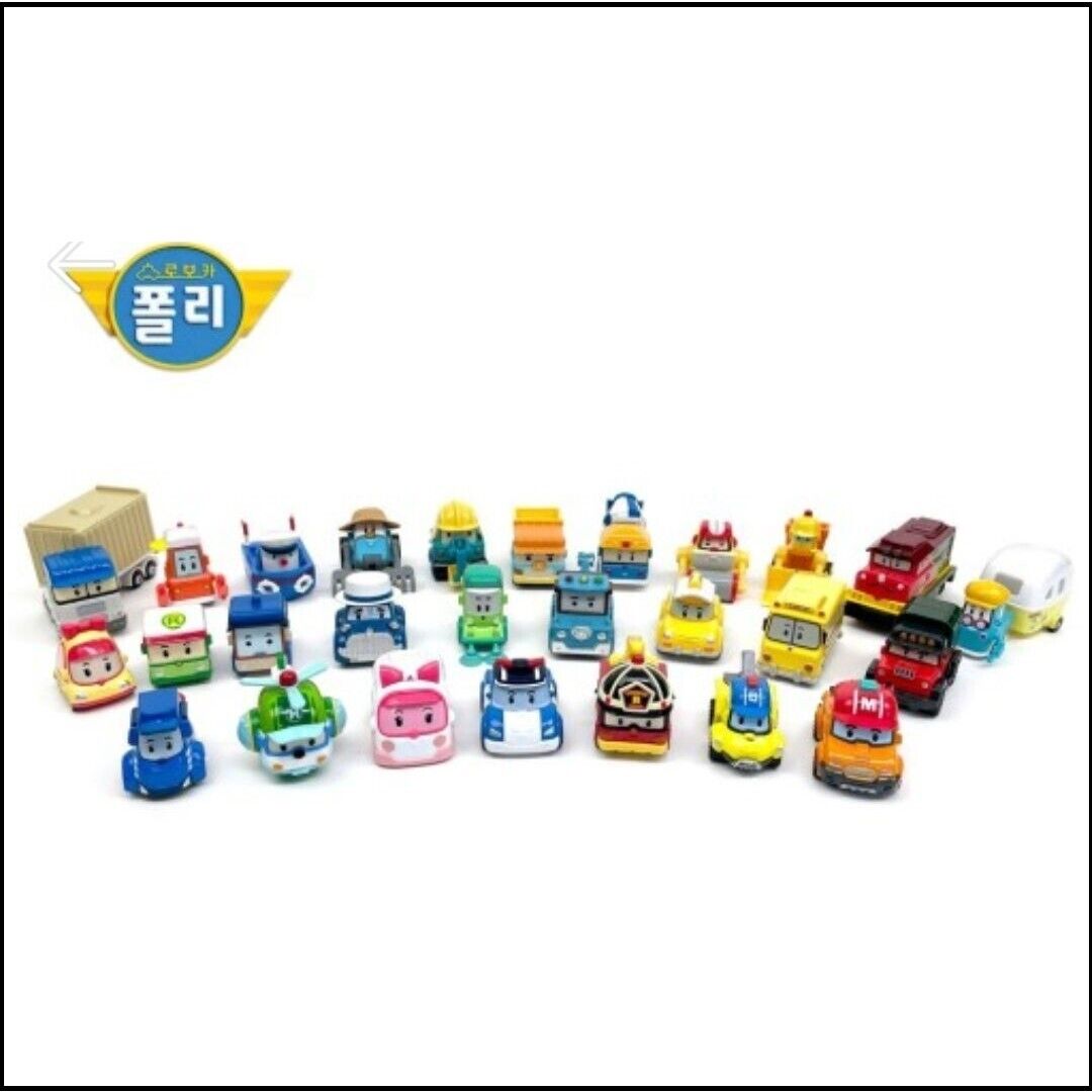 Robocar Poli Diecast Car Toys Figures Collection 27 Series Korean Toys