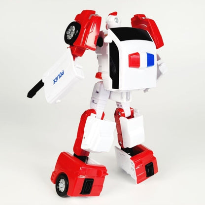 Hello Carbot EGRYBOOM * Transformer Robot Police Car Action Figure Korean Toy