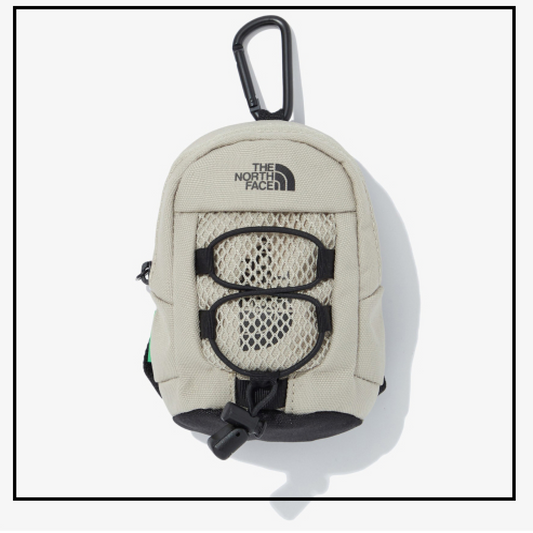 NEW THE NORTH FACE MINI SUPER PACK POUCH NN2PQ12M LIGHT_BEIGE