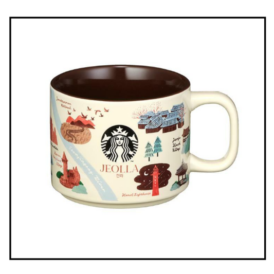 Starbucks Korea 2024 * Annyeong Jeolla Mug 355ml
