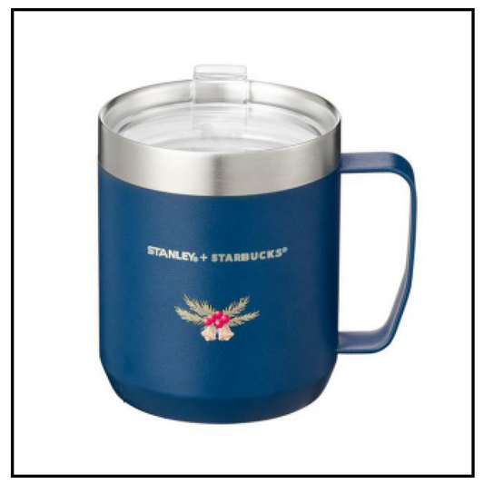 STARBUCKS KOREA 2023 * SS Xmas classic stanley tumbler 355ml