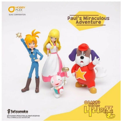 Paul's Miraculous Adventures 4Type Figure Set - Paul Nina Pakkun Doppe