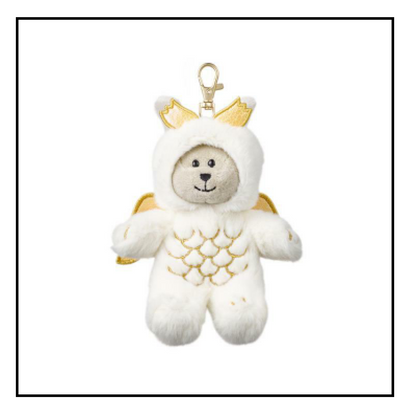 STARBUCKS KOREA 2024 * new year Dragon Bearista keychain