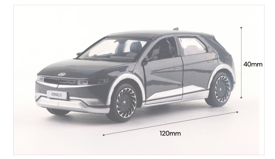 Hyundai * IONIQ 5 * 1:38 Mini Diecast 1:38 Scale Miniature Toy