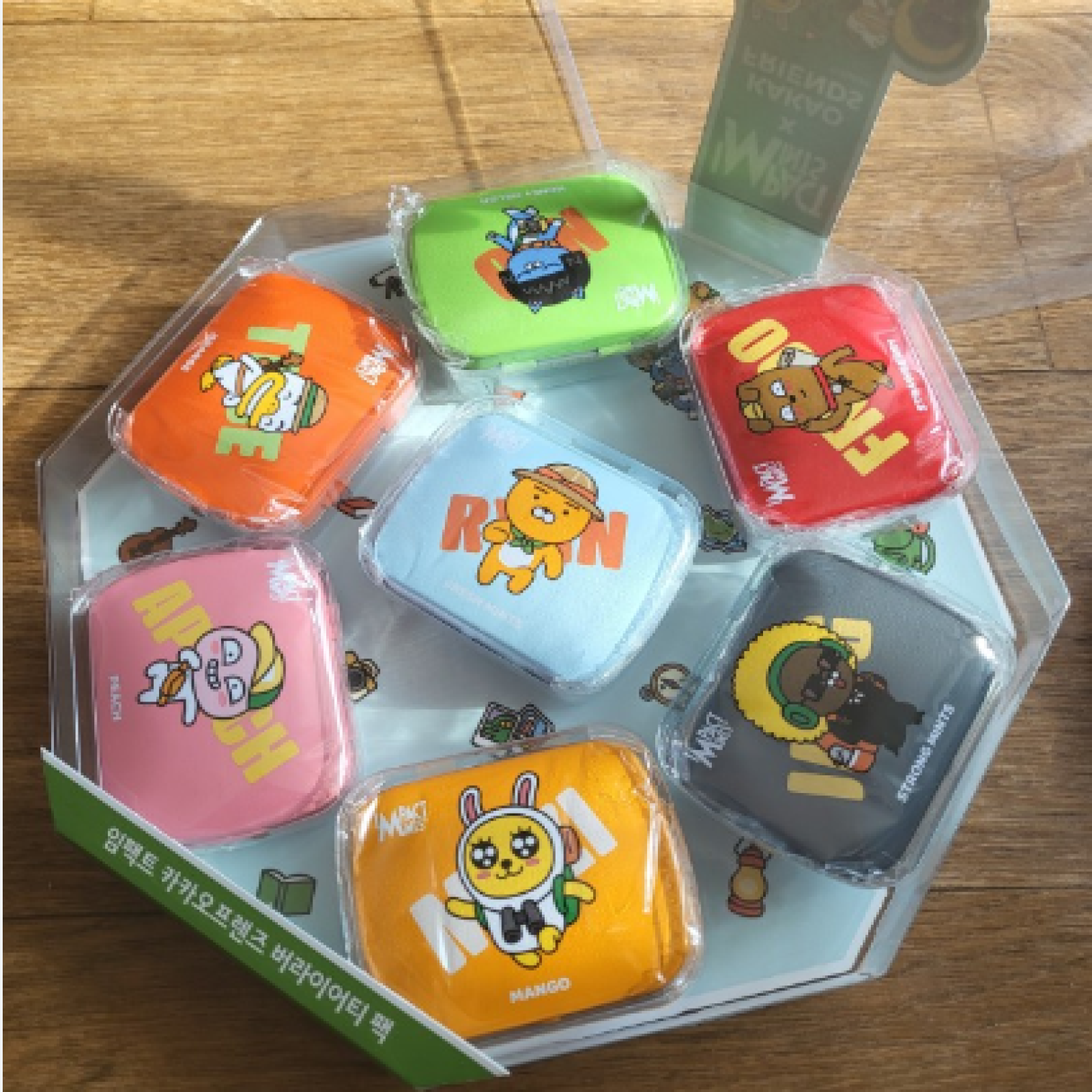 Impack Mints x Kakao Friends No Sugar Candy 7type Peach Strong Fresh Mints Mango