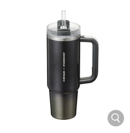 Starbucks Korea 2024 SS Buddy Black Stanley Quencher 887ml