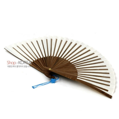 [ *Korean Traditional Crafts] Beautiful Folding Hand Fan Korean paper Folk Paint