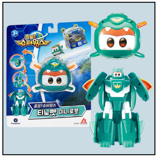 Super Wings TINO PET Mini Robot Super Pet Transformation Toy 2023