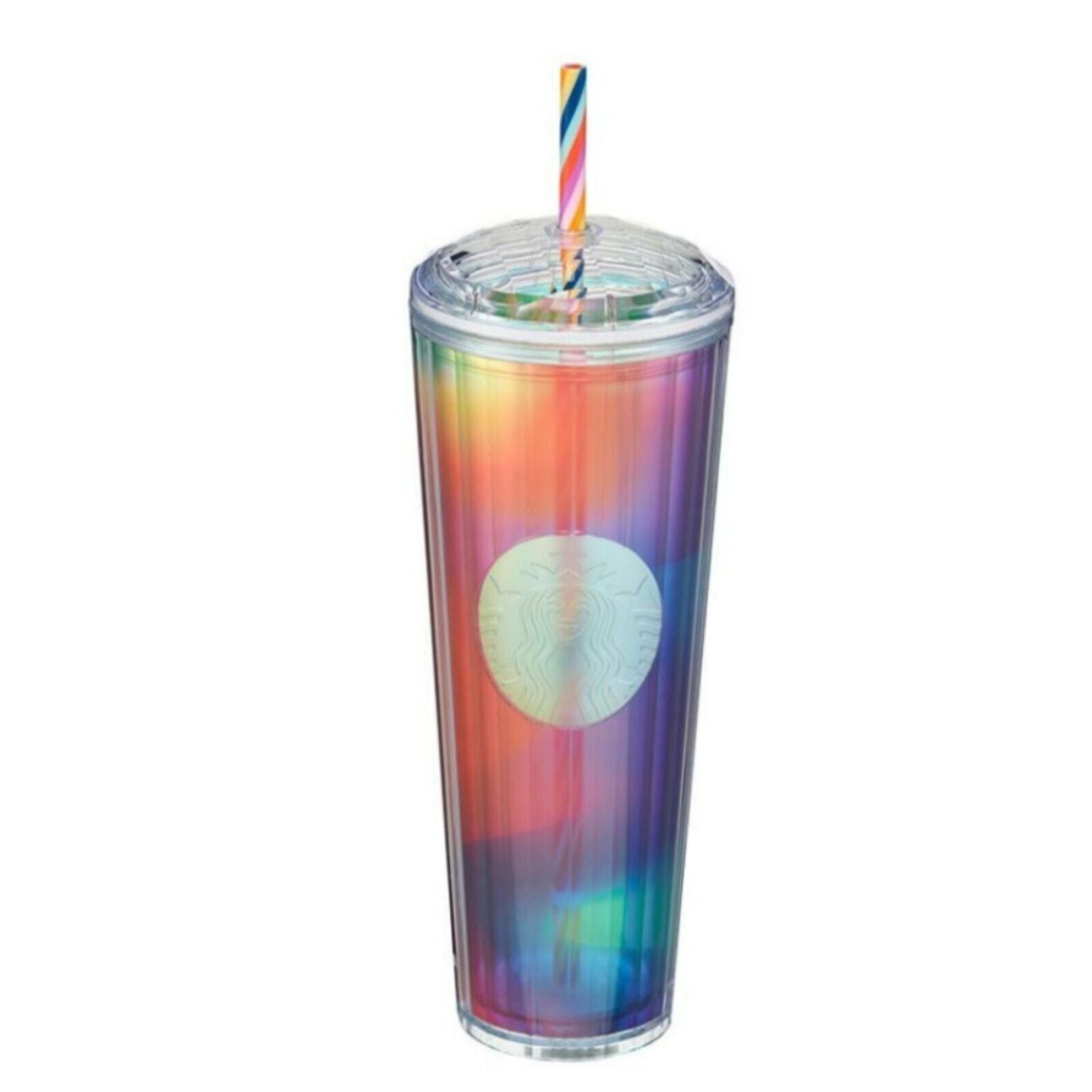 Starbucks Korea Limited * Rainbow Kaleidoscope Cold Cup 710ml 2022 Summer 24oz