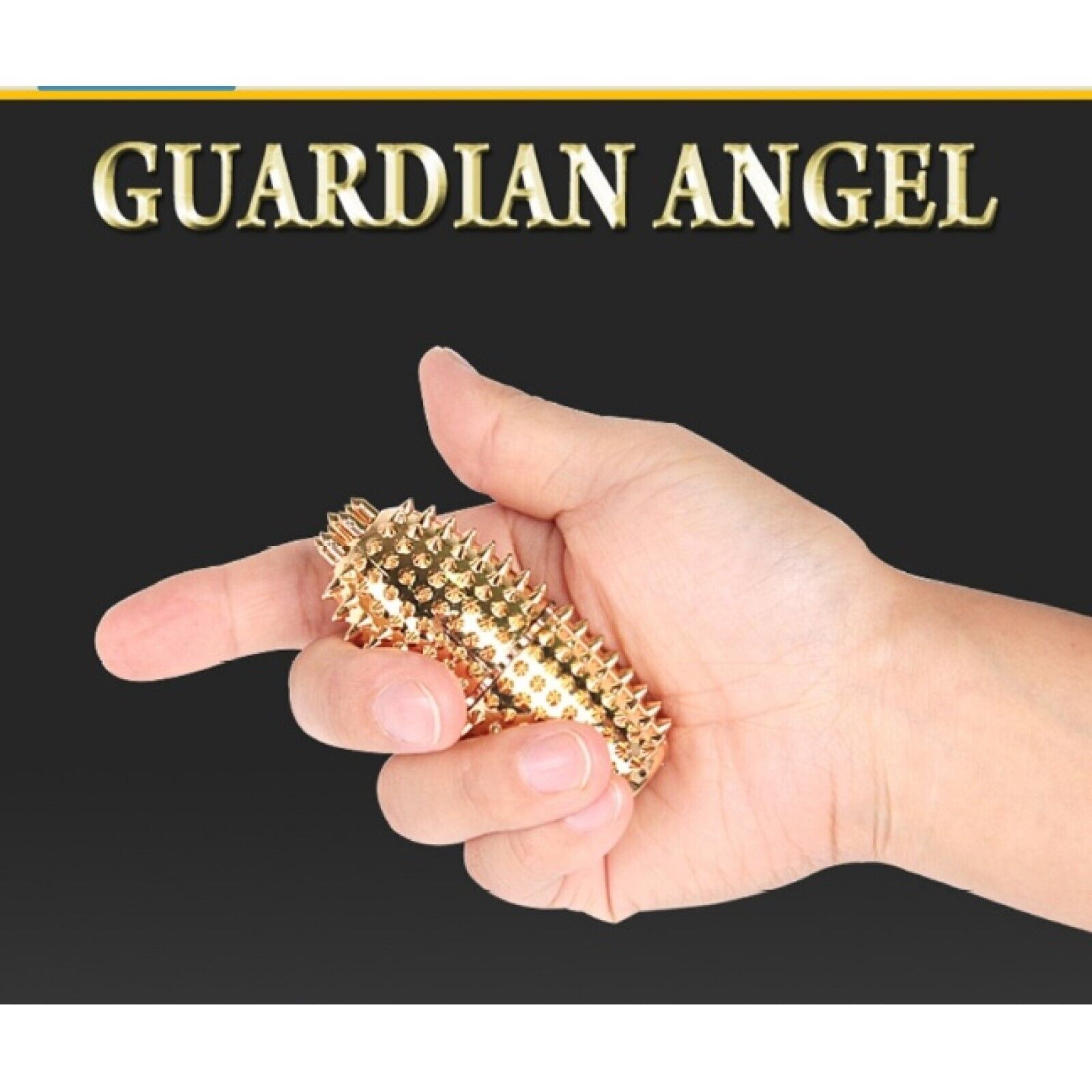 Magic Power Grip Acupressure Hand Massager Magnetic Therapy Guardian Angel