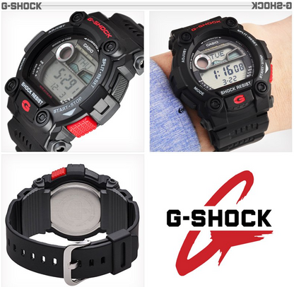[New *] Casio G-Shock Digital Rescue Black Resin Watch G7900-1D, G7900-1