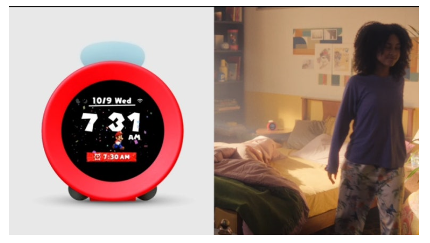 Nintendo Sound Clock Alarmo Nintendo Store Limited New / Motion sensor