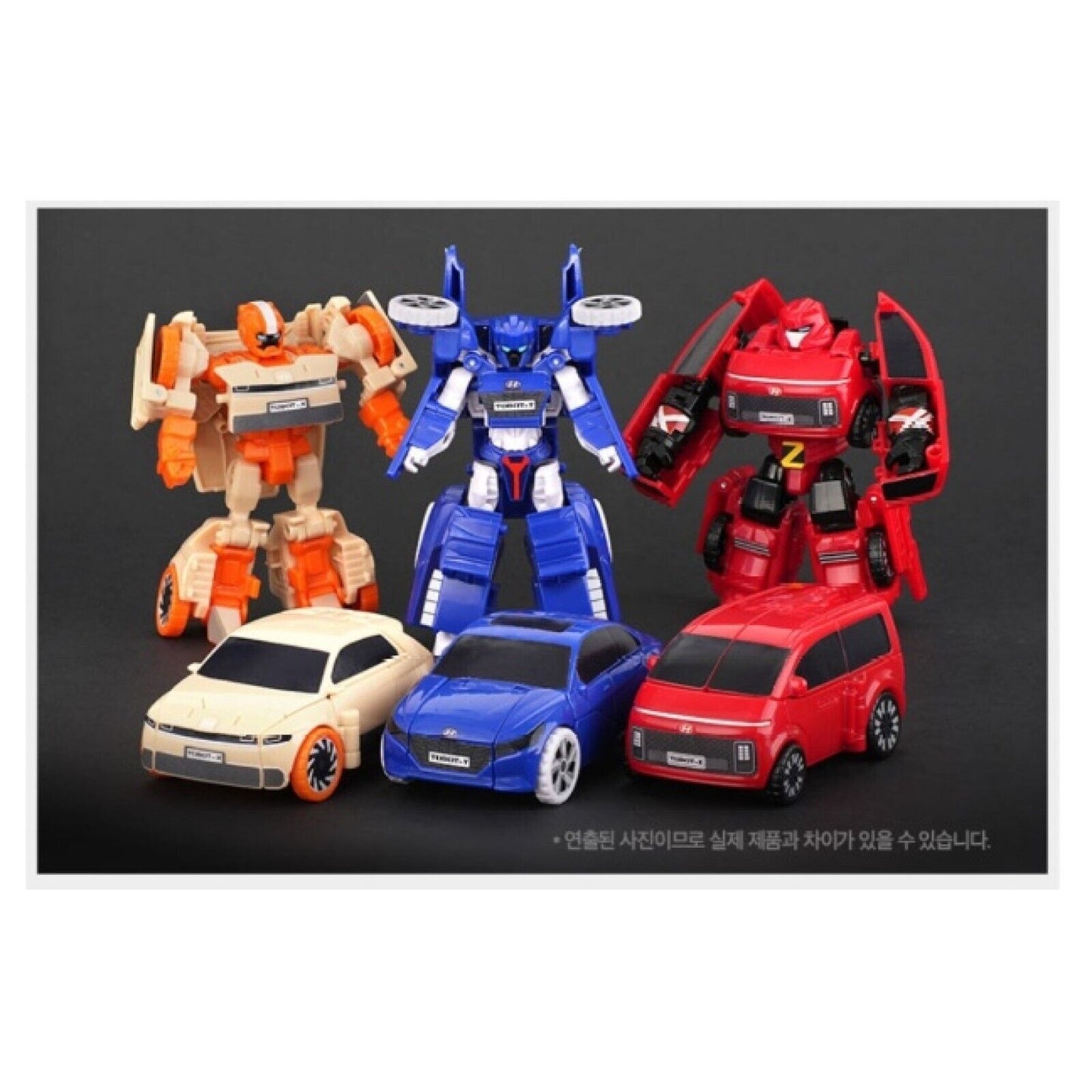 Tobot MINI Z New Edition Hyundai STARIA Van Transforming Robot Car Young Toys