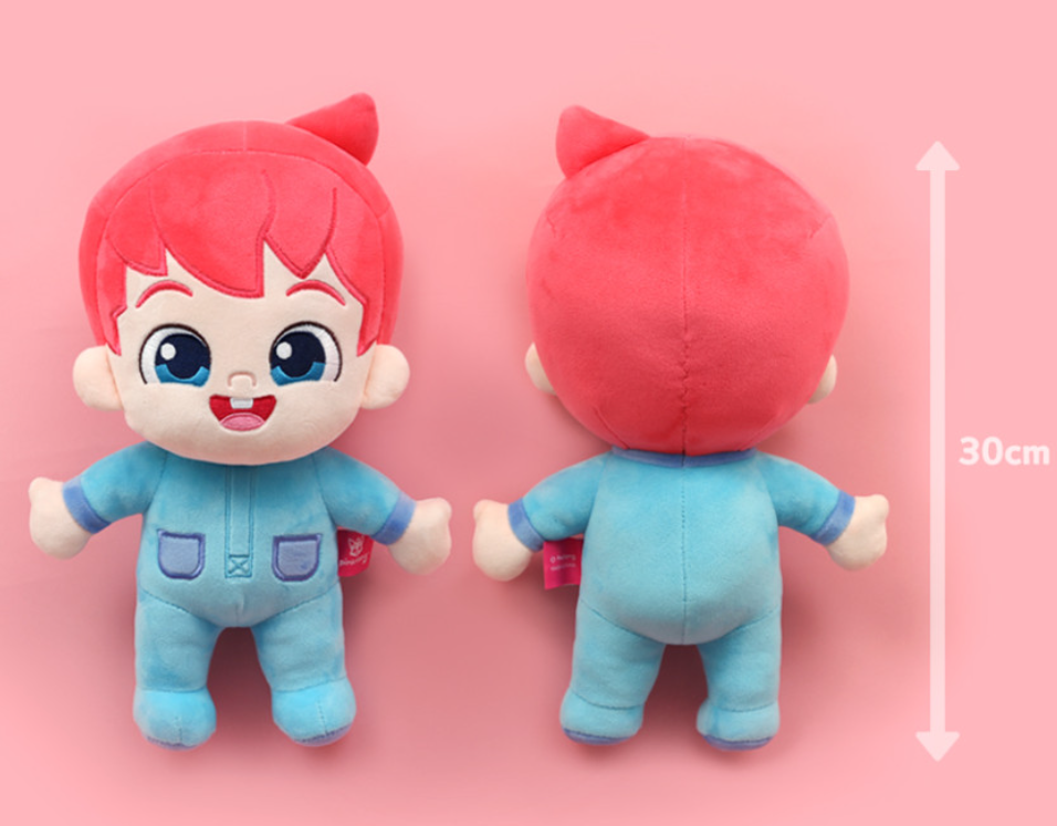 Pinkfong Bebefinn Plush Doll 30cm 11.8" Official Korean Animation Toy for kids