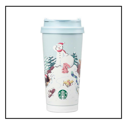 Starbucks Korea 2024 SS Holiday Friends Elma Tumbler 473ml holidayfriends