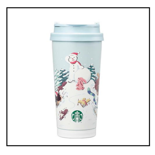 Starbucks Korea 2024 SS Holiday Friends Elma Tumbler 473ml holidayfriends
