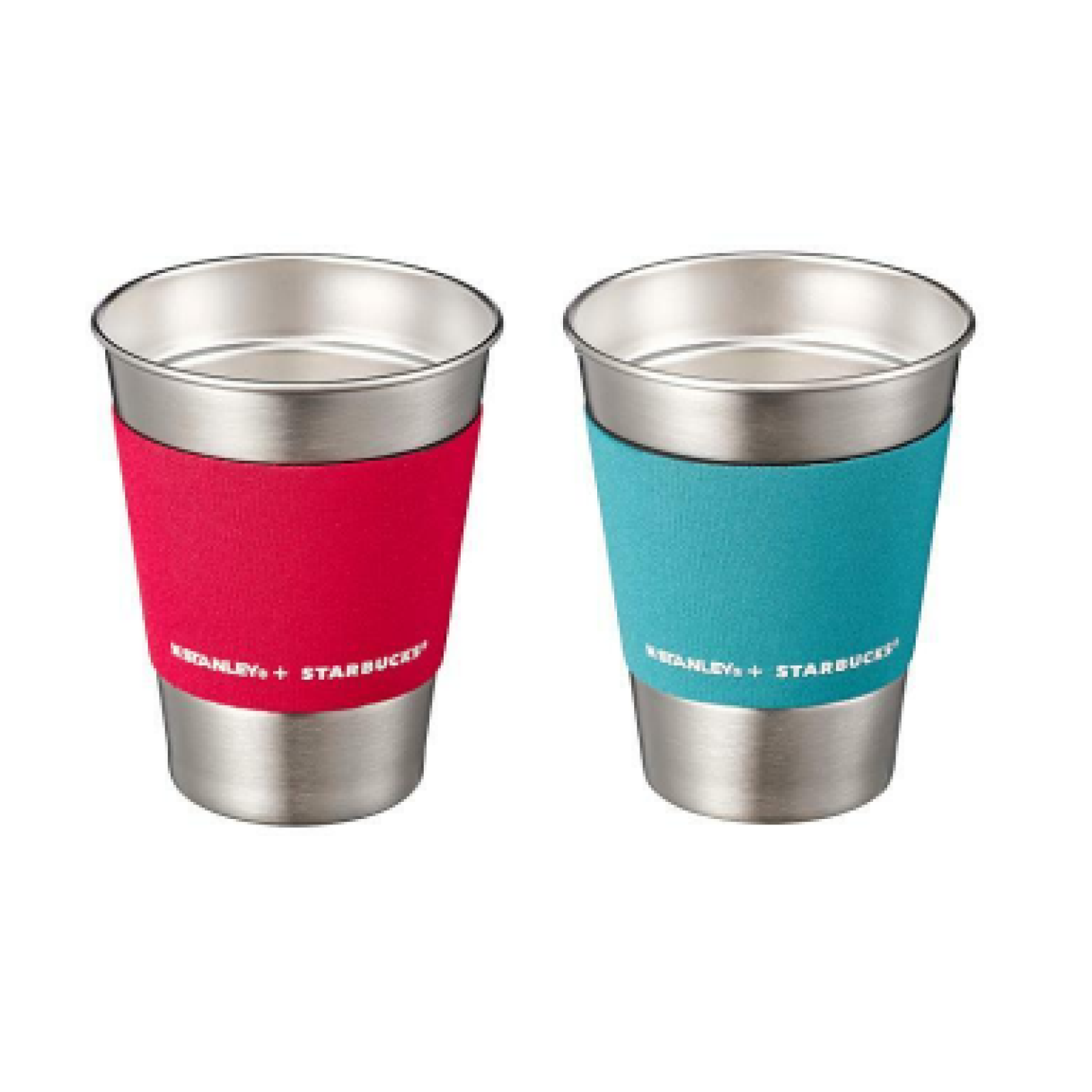 STARBUCKS KOREA 2023 * Christmas SS Holiday glam Stanley dewcup SET 355ml (2P)
