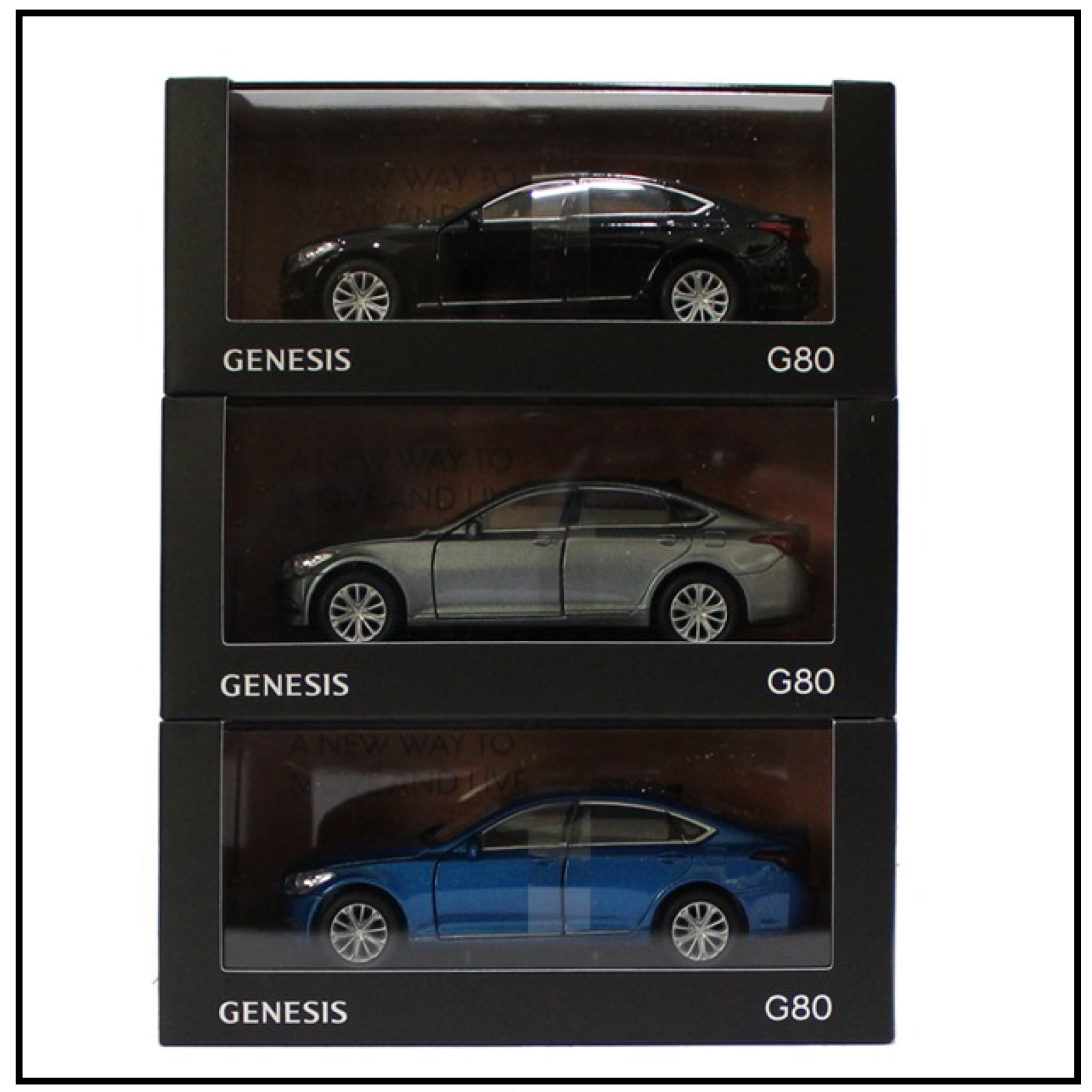 HYUNDAI * Genesis G80 * Miniature Diecast Model Car 1:38