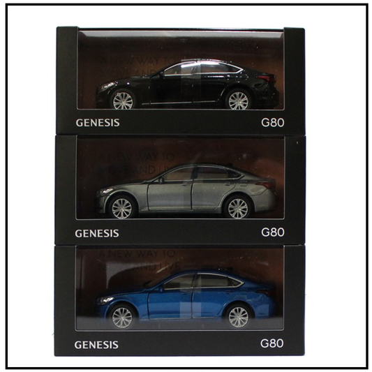 HYUNDAI * Genesis G80 * Miniature Diecast Model Car 1:38
