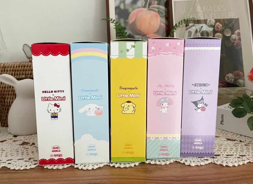[ 6 Character *] Sanrio Characters x Little Mimi 6 Styles Figure Doll Korean Toy