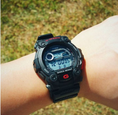 [New *] Casio G-Shock Digital Rescue Black Resin Watch G7900-1D, G7900-1