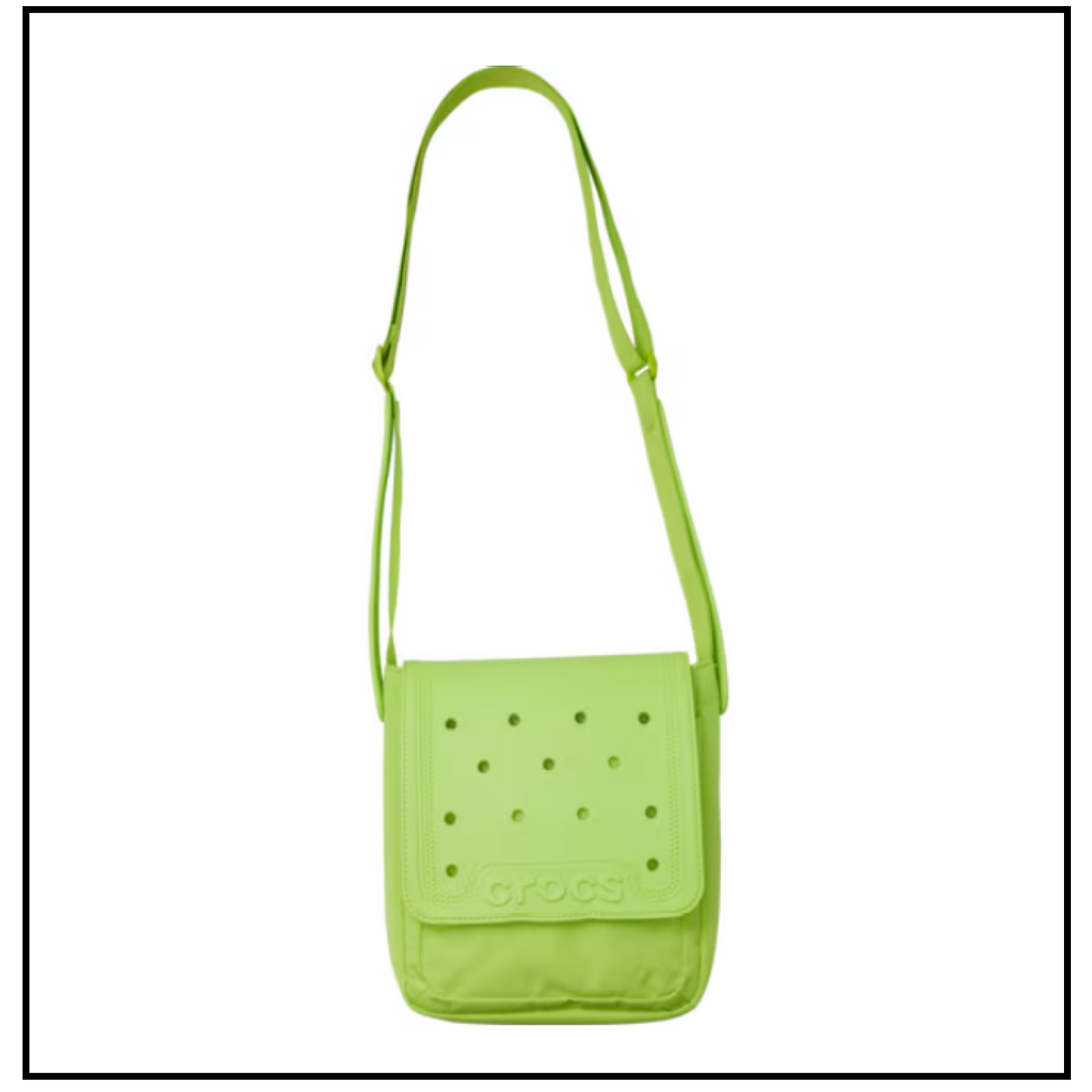 CROCS Classic Crossbody BAG 210191 Lime Punch