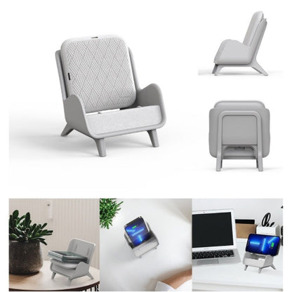 Disney Sofa Couch Galaxy Z Flip Wireless Charger/Samsung/Mickey Mouse/Bambi