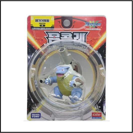 Pokemon Moncolle Mega Blastoise Original Action Figure Toy Collection Takaratomy