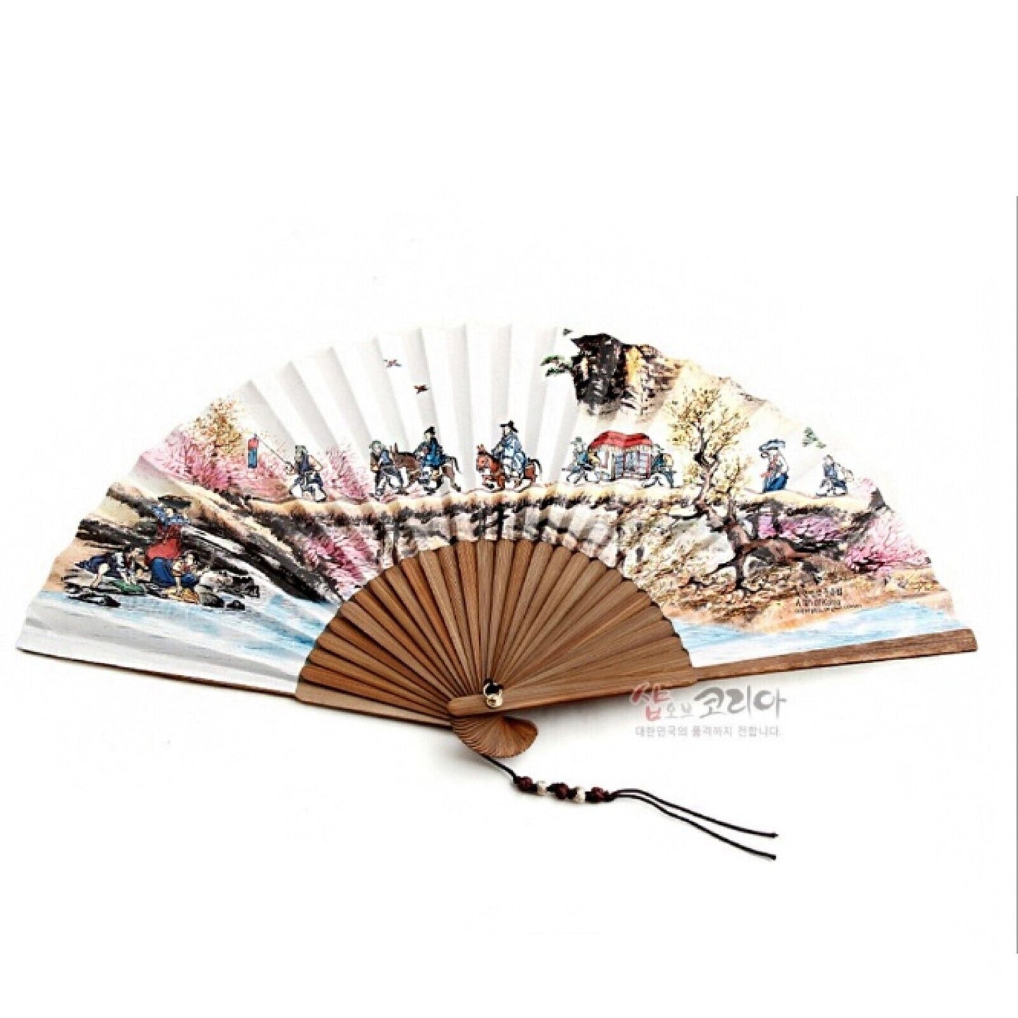 [ *Korean Traditional Crafts] Folding Hand Fan Korean Traditional Wedding Design