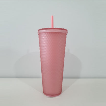 Starbucks Korea Limited * 22 Soft Pink Stud Cold cup 710ml 2022 Summer 24 oz
