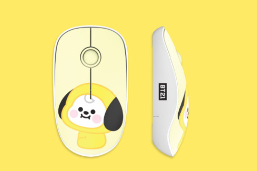 BTS BT21 Official Authentic Goods Wireless Silent Mouse Baby Ver +Traking Number