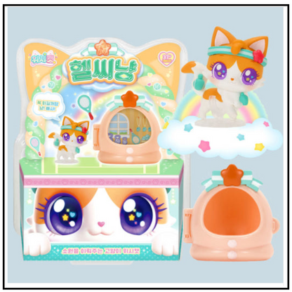WishCat Figure ROLYMEOW Korean Animation Wish Cat Toy 2024 New