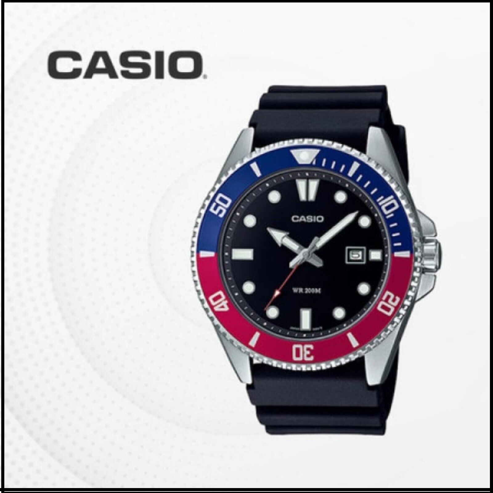 [ CASIO *] Men's Wrist Watch MDV-107-1A3