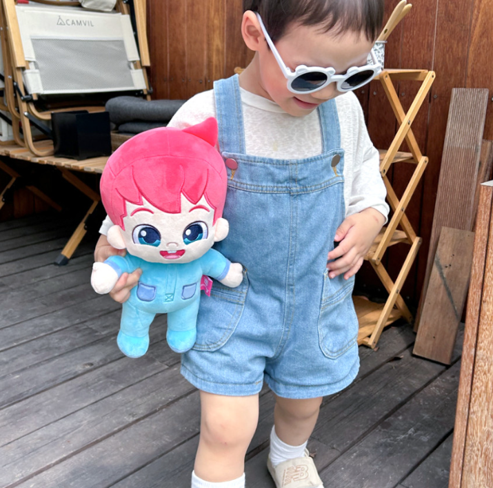 Pinkfong Bebefinn Plush Doll 30cm 11.8" Official Korean Animation Toy for kids