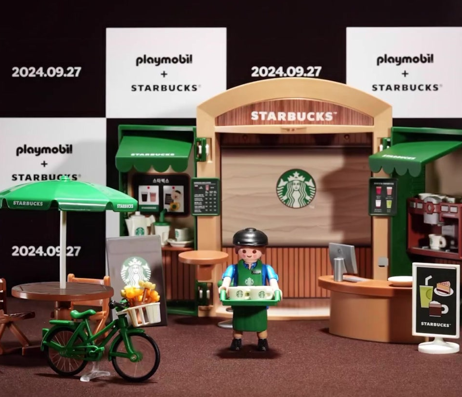 Starbucks Korea 2024 Playmobil figures MEET THE BUDDY'S MOMENT Special set