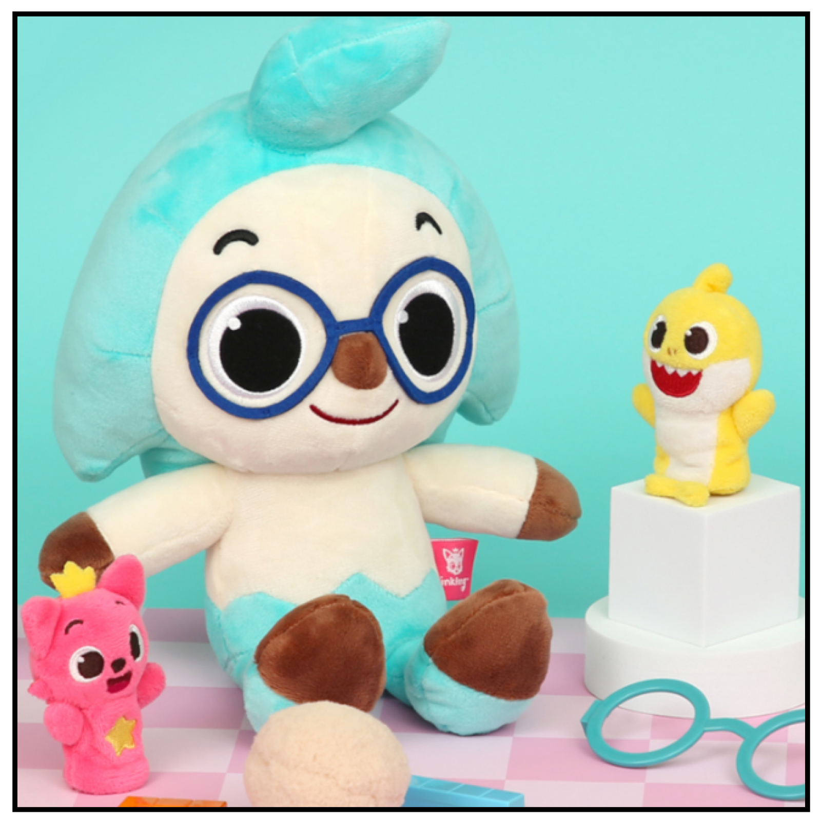 NEW Pinkfong Hogi Plush doll 30cm Official Korean Animation Soft Toy for kids