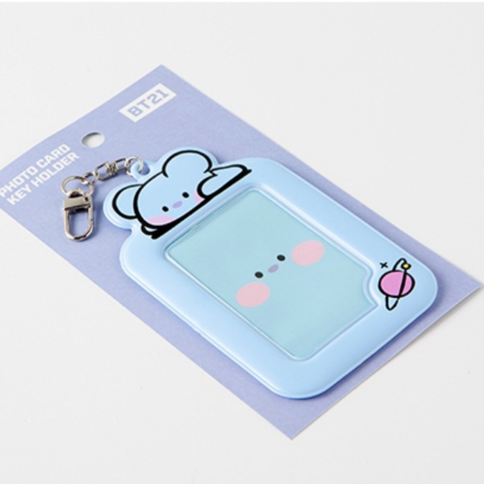[BTS] BT21 Photocard Key chain Key Ring Key Holder Cover Case
