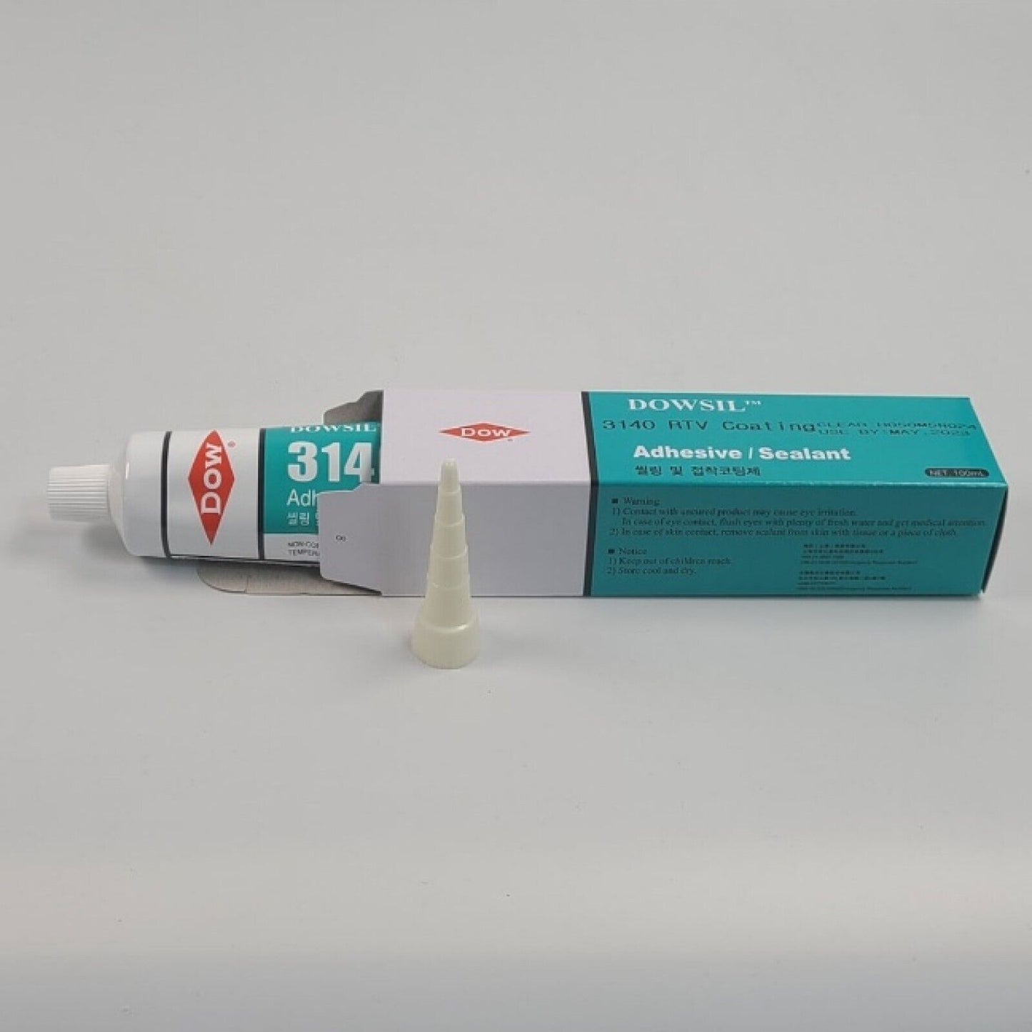 [ 60 PCS / Made in KOREA ] Dow Chemical Dowsil Adhesive Sealant 3140 RTV 100ml