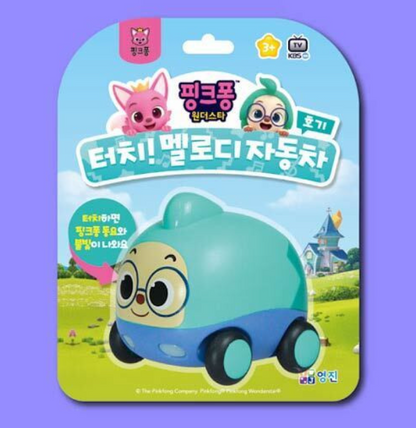 Pinkfong Wonderstar Touch Melody Mini Car 3ea Set Jenny Hogi Friction Gear