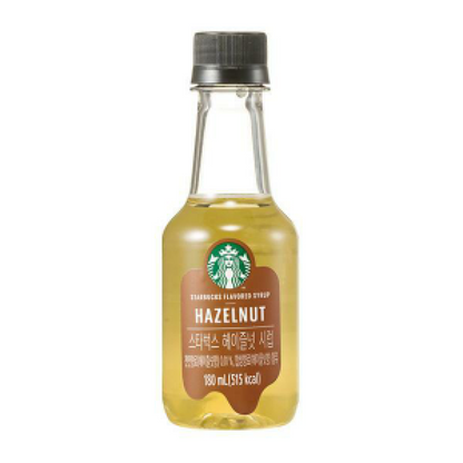 Starbucks Korea syrup assortment 3P Sweet, Vanilla, Hazelnut 180ml