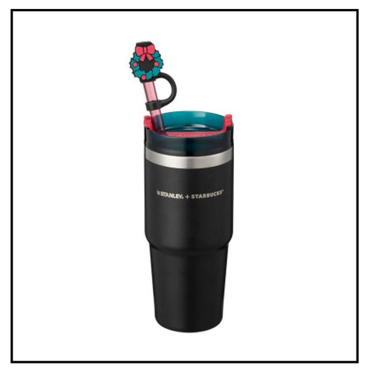 STARBUCKS KOREA 2023 * SS X-mas stanley quencher tumbler 473ml