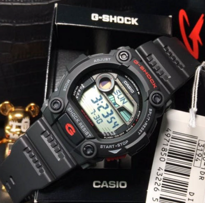 [New *] Casio G-Shock Digital Rescue Black Resin Watch G7900-1D, G7900-1