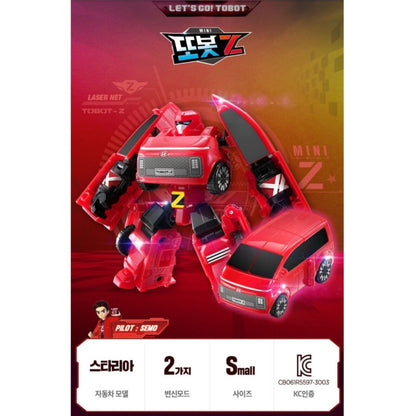 Tobot MINI Z New Edition Hyundai STARIA Van Transforming Robot Car Young Toys