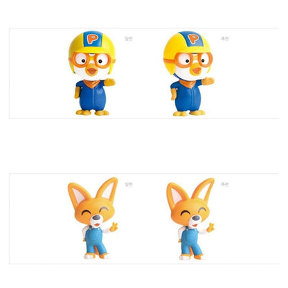 Pororo & Friends Real Figure 6pcs Character Set Kids Toy Korean Animation