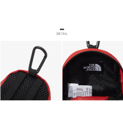 NEW THE NORTH FACE MINI BOREALIS POUCH NN2PQ23C Red