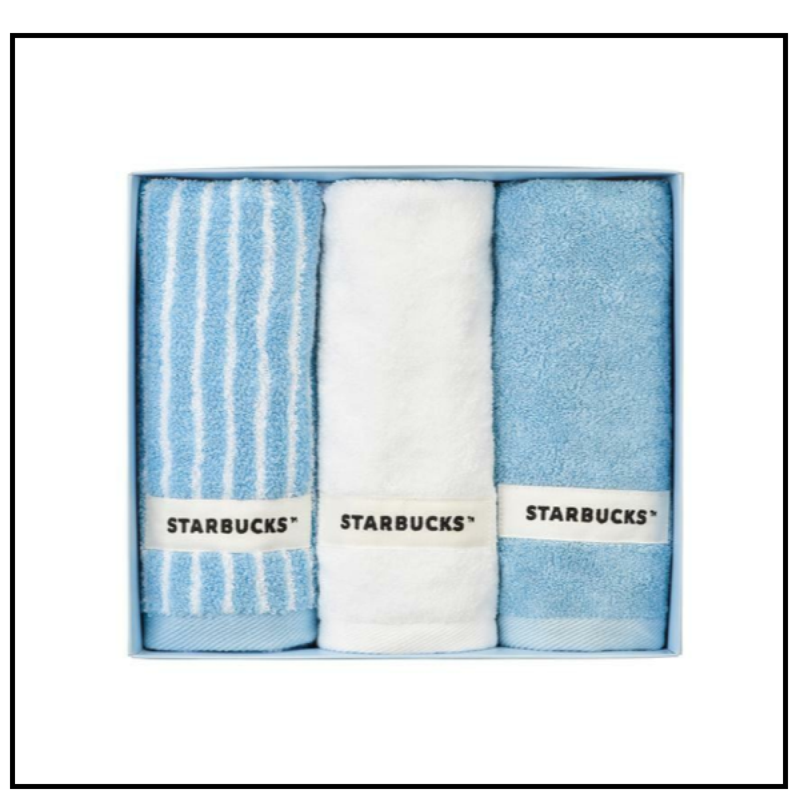 Starbucks korea 2024 Josun hotel hand towel set(3P)
