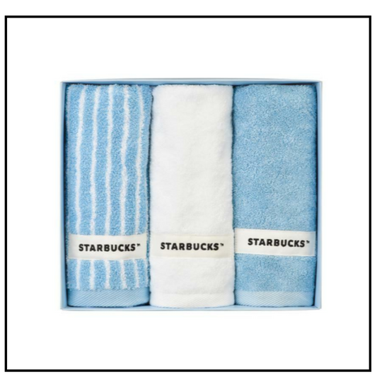 Starbucks korea 2024 Josun hotel hand towel set(3P)