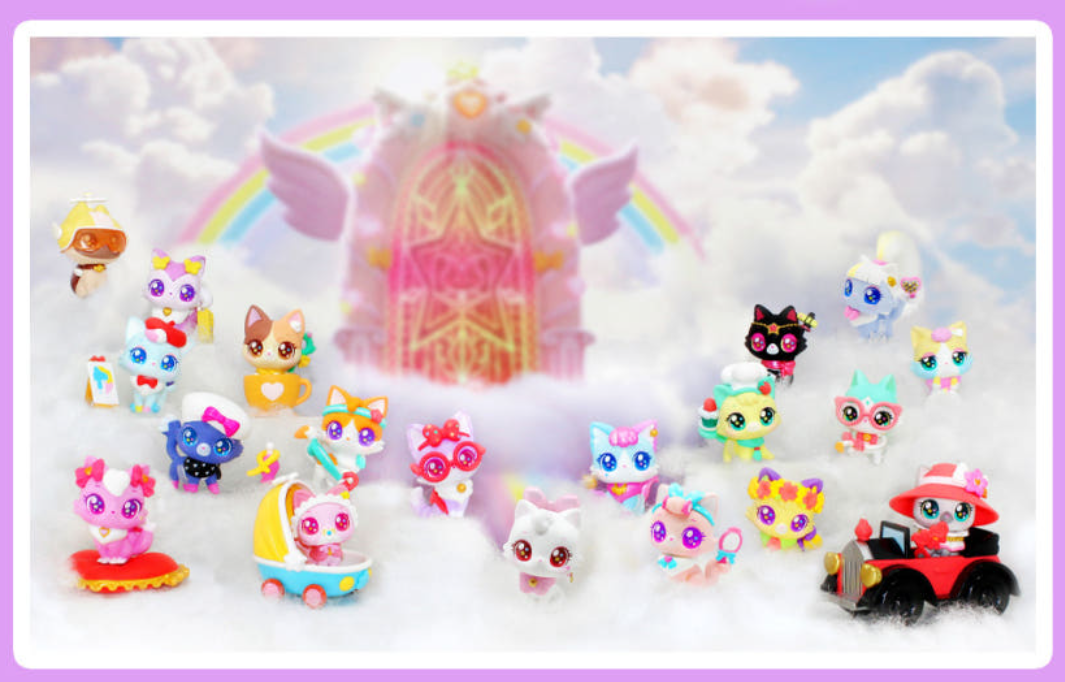 WishCat Figure 19 Type Collection Korean Animation 2024 New Wish Cat Korean Toy